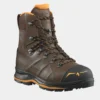 Schuh von Haix in Graun und Orange. Trekker Mountain 2.0
