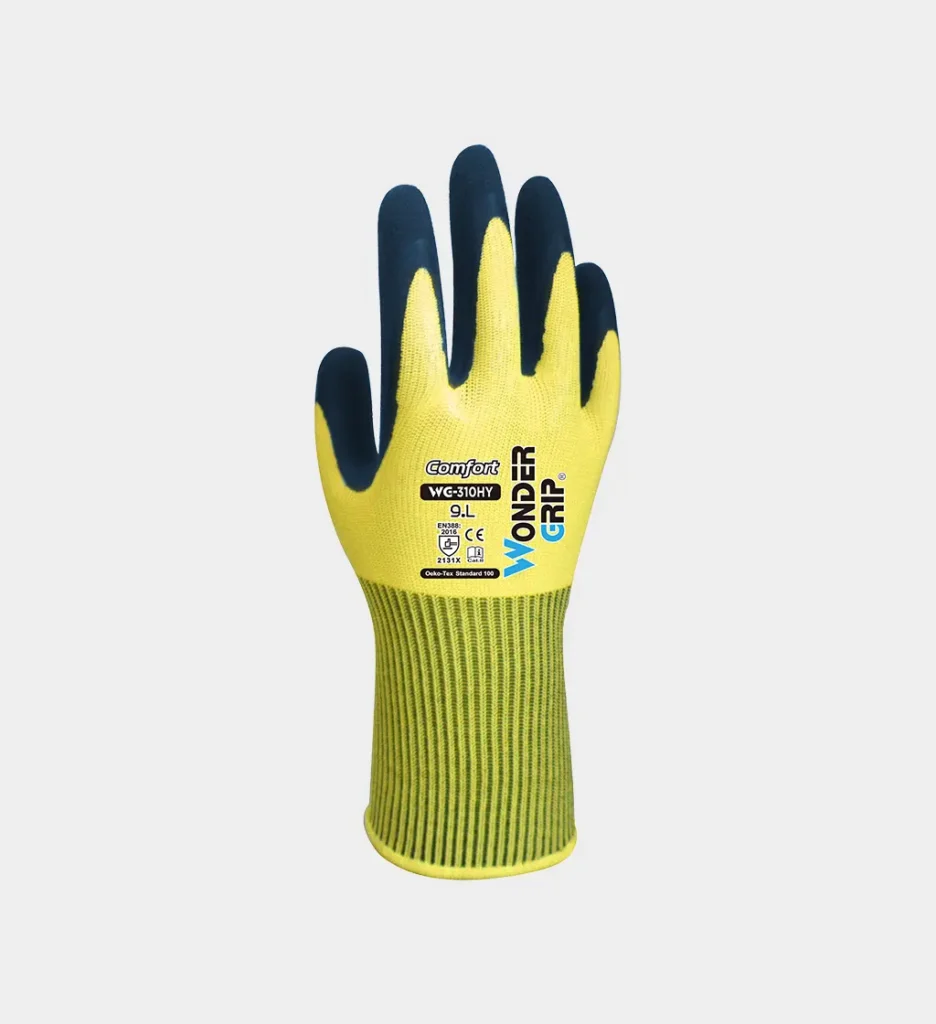 Gelber Handschuh