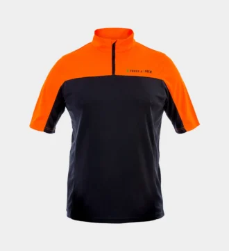 FORST-EXTREM Beginner 2.0 Funktionsshirt kurzarm, Orange/Anthrazit