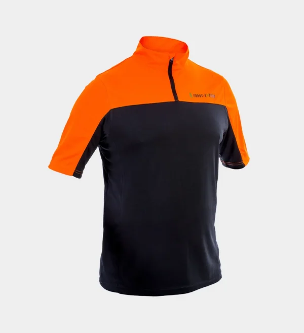 FORST-EXTREM Beginner 2.0 Funktionsshirt kurzarm, Orange/Anthrazit – Bild 3