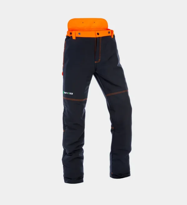 FORST-EXTREM Beginner 2.0 Schnittschutzhose, Orange/Anthrazit