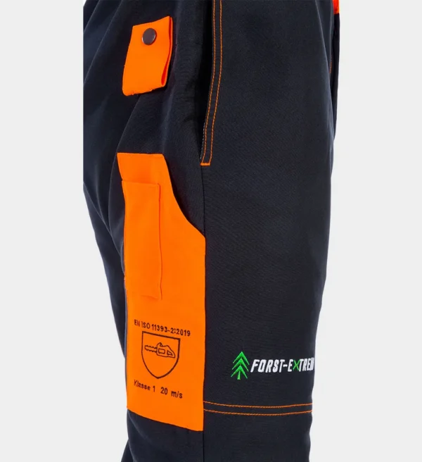 FORST-EXTREM Beginner 2.0 Schnittschutzhose, Orange/Anthrazit – Bild 3