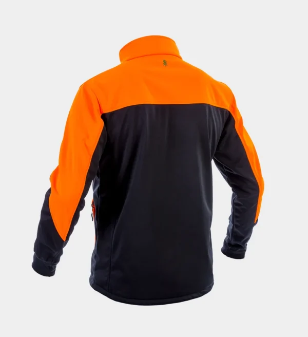 FORST-EXTREM Beginner 2.0 Softshelljacke, Orange/Anthrazit – Bild 4